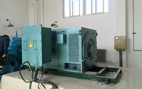渭滨某水电站工程主水泵使用我公司高压电机